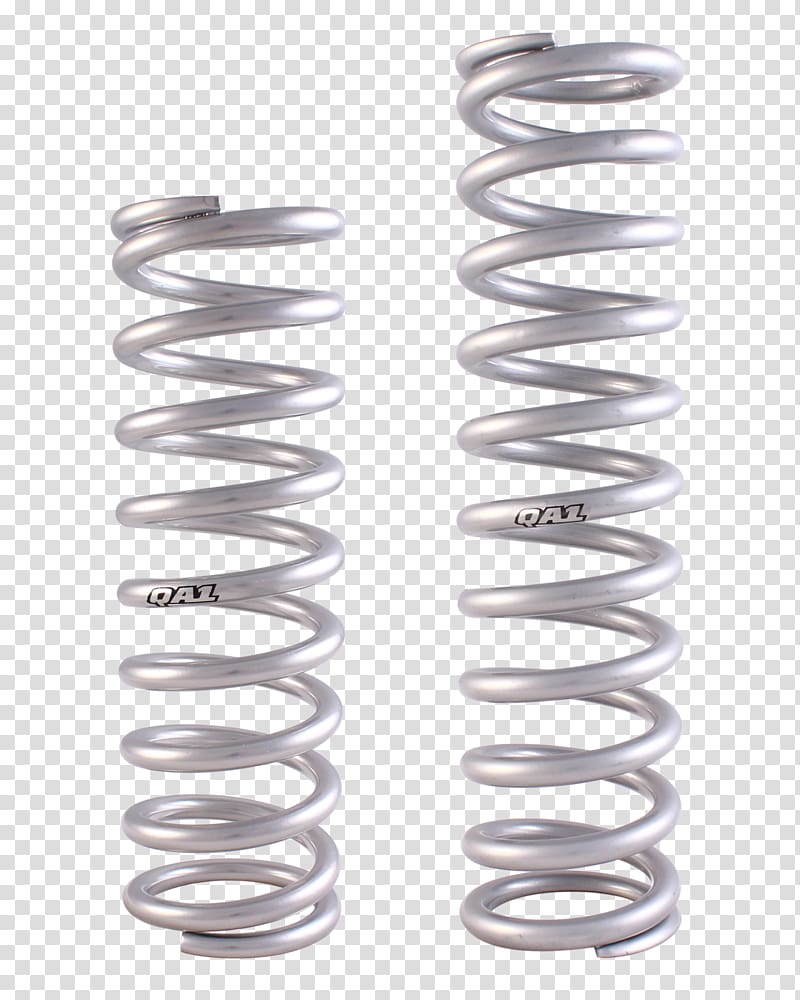 Coil spring Coilover Car Suspension, steel transparent background PNG clipart