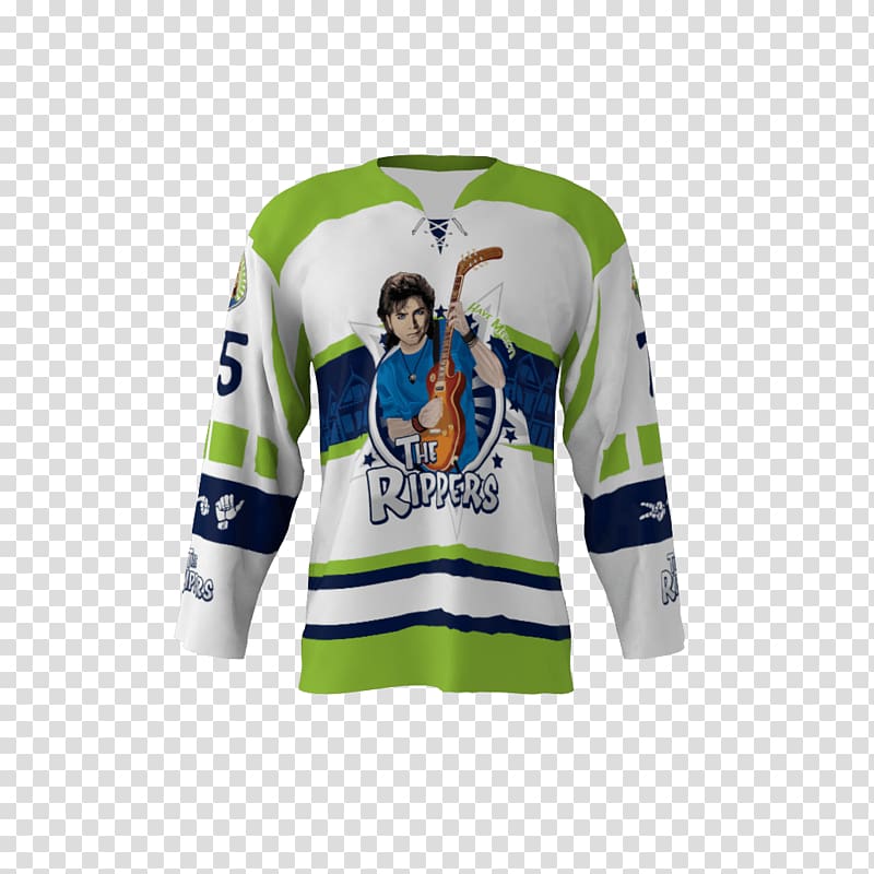 Hockey jersey T-shirt Sleeve Third jersey, T-shirt transparent background PNG clipart