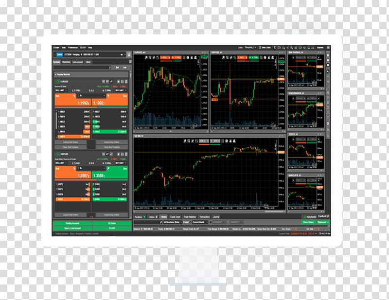 Binary option Electronic trading platform Spotware MetaTrader 4, others transparent background PNG clipart