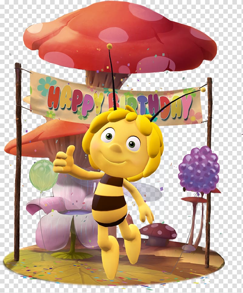 Maya the Bee Insect Honey bee , bee transparent background PNG clipart