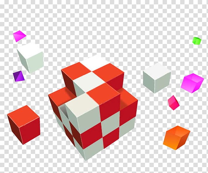 Business Paradox Information Icon, Messy cube transparent background PNG clipart