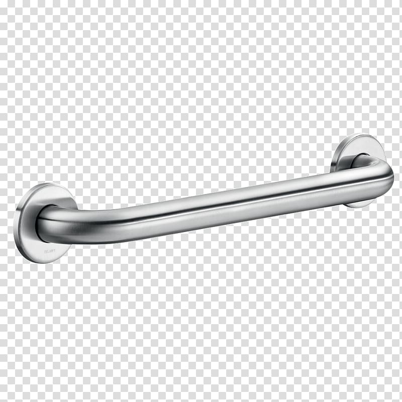 SAE 304 stainless steel Grab bar Bathroom Brushed metal, حاخدث transparent background PNG clipart