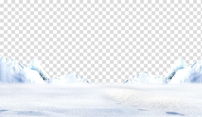 Blue Sky Winter , iceberg transparent background PNG clipart