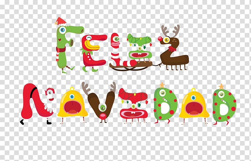 Christmas Feliz Navidad Happiness , christmas transparent background PNG clipart