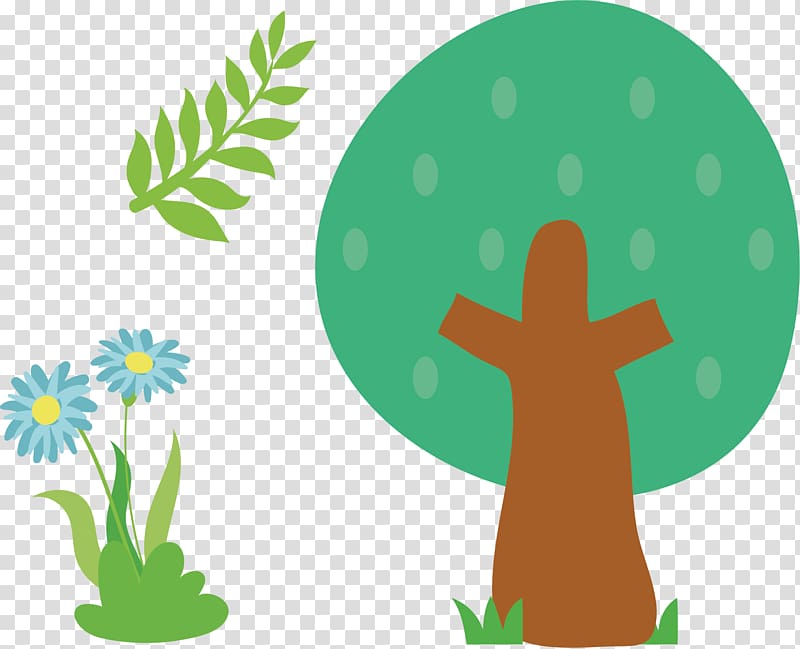 A vibrant tree transparent background PNG clipart