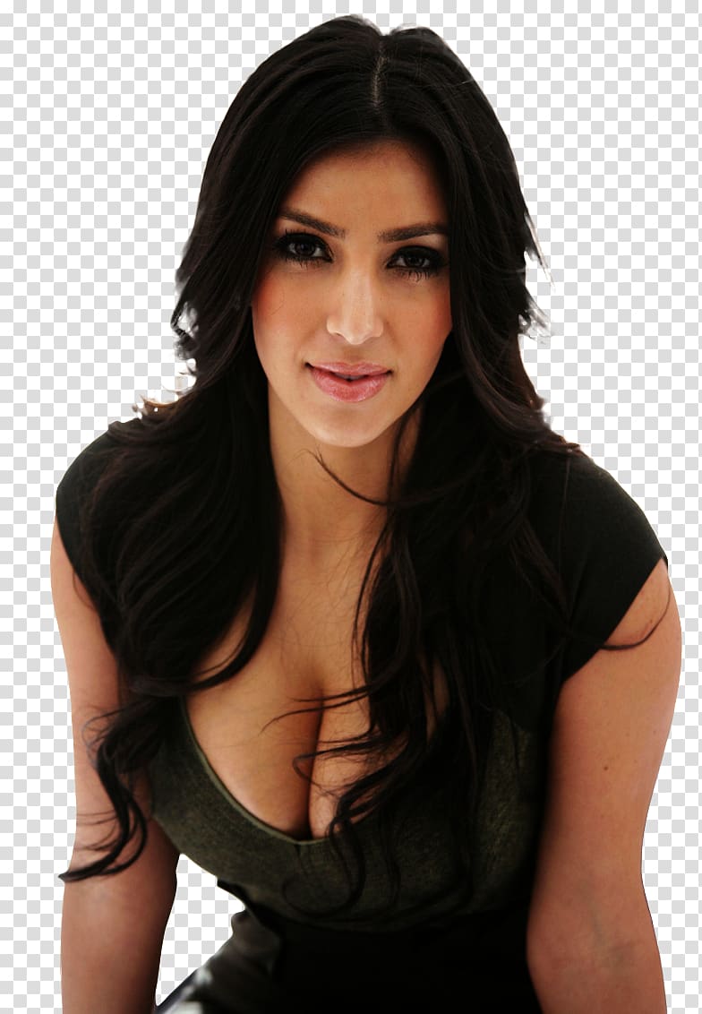 Kim Kardashian Reality television Socialite, stereo hearts transparent background PNG clipart