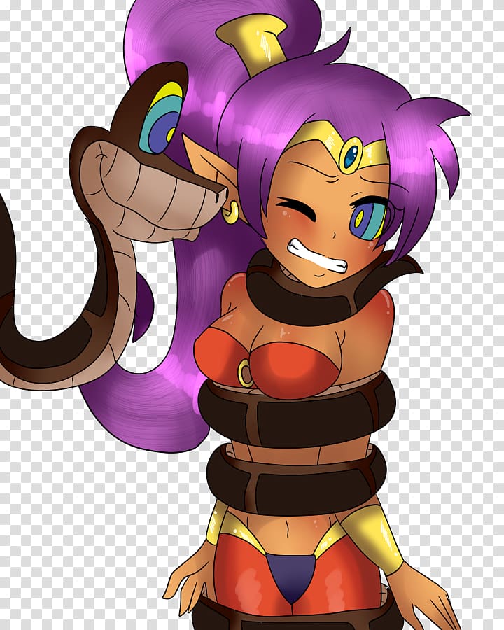 Kaa Shantae Hypnosis WayForward Technologies Art, others transparent background PNG clipart