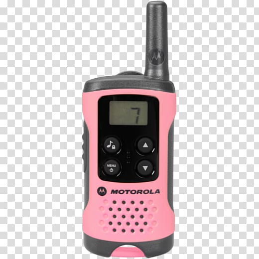 Motorola TLKR walkie talkie Two-way radio Walkie-talkie PMR446 Microphone, microphone transparent background PNG clipart