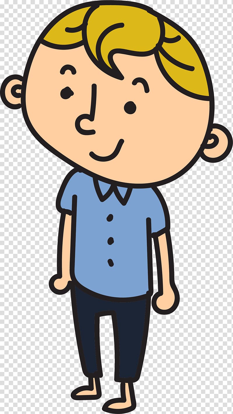 Animation Child, Go to school the little boy transparent background PNG clipart