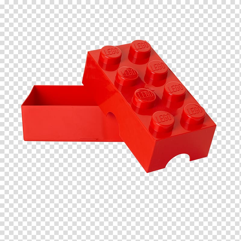 Amazon.com Lunchbox LEGO Red, box transparent background PNG clipart