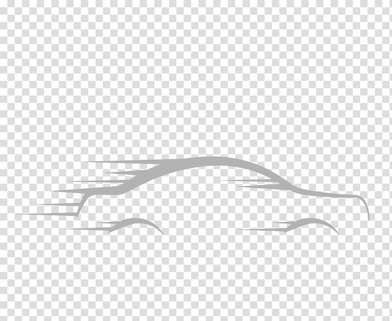 gray and black car illustration, speed car streamline transparent background PNG clipart
