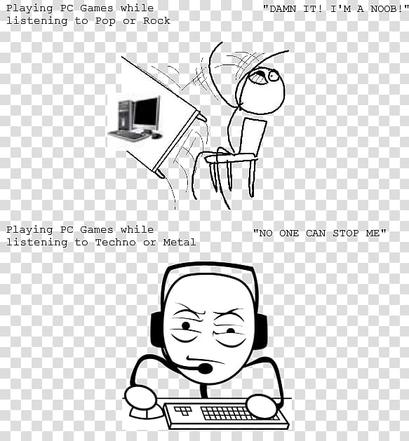 Rage comic Comics Internet meme Rickrolling, meme transparent background PNG clipart