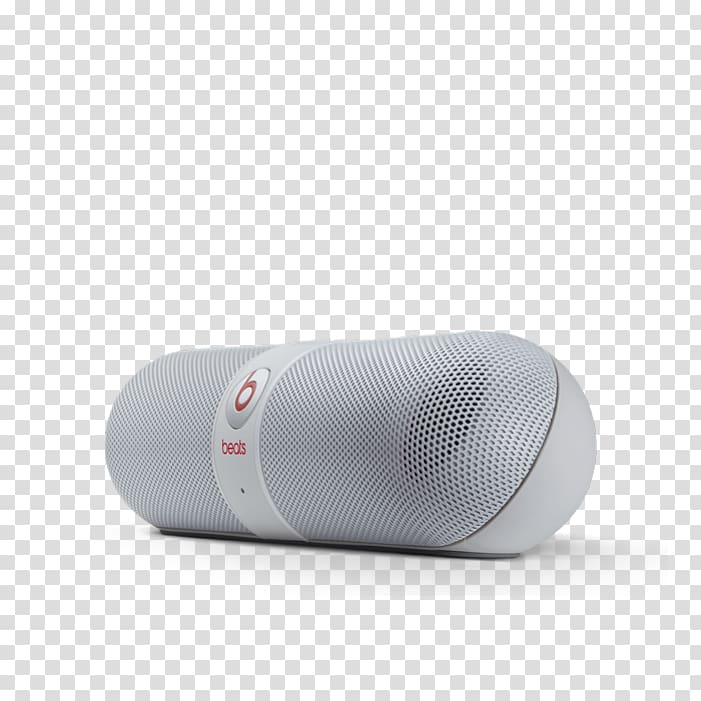 Beats Pill 2.0 Loudspeaker Beats Electronics Wireless speaker, White pill transparent background PNG clipart