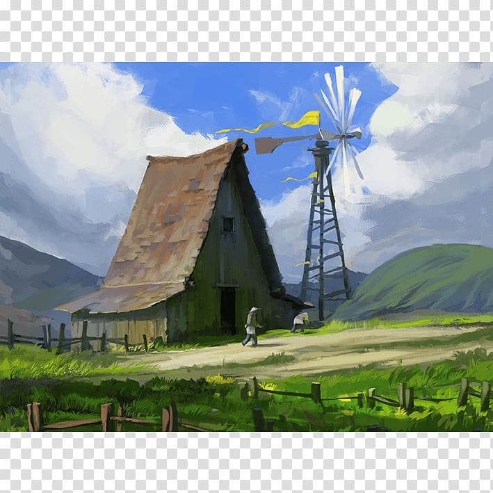 Minute Realms Game DV Giochi Mount Scenery Cottage, Realm transparent background PNG clipart
