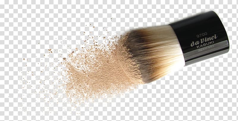 Cosmetics Make-Up Brushes Face Powder, Makeup brushe transparent background PNG clipart