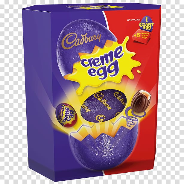 Cadbury Creme Egg Mini Eggs Crunchie Milk, chocolate egg transparent background PNG clipart
