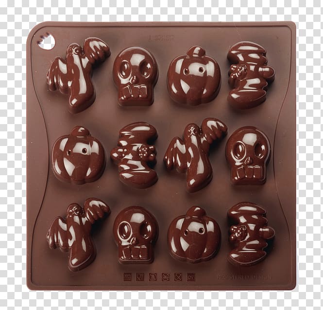 Praline Chocolate truffle Chocolate balls Forma silikonowa, chocolate transparent background PNG clipart