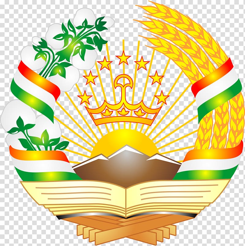 Emblem of Tajikistan Tajik Soviet Socialist Republic Tajik Autonomous Soviet Socialist Republic Coat of arms, usa gerb transparent background PNG clipart