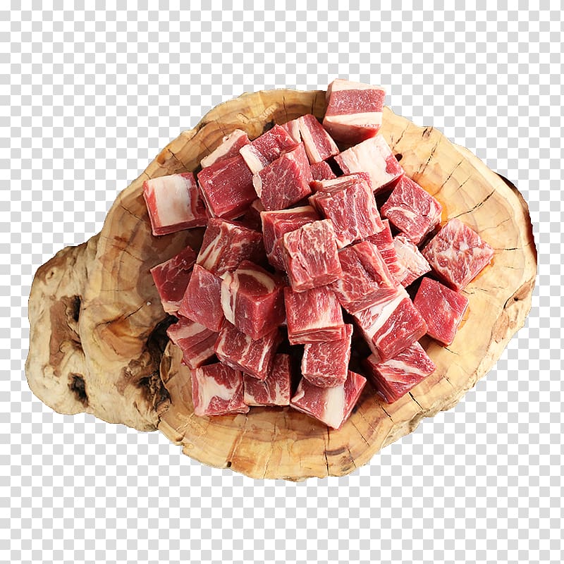 Brisket Beef Meat Barbecue Sirloin steak, Frozen sirloin block transparent background PNG clipart