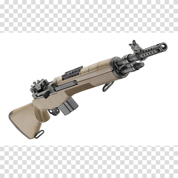 Springfield Armory M1A Springfield Armory, Inc. M14 rifle Scout rifle, ctr transparent background PNG clipart