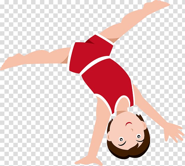 Gymnastics transparent background PNG clipart