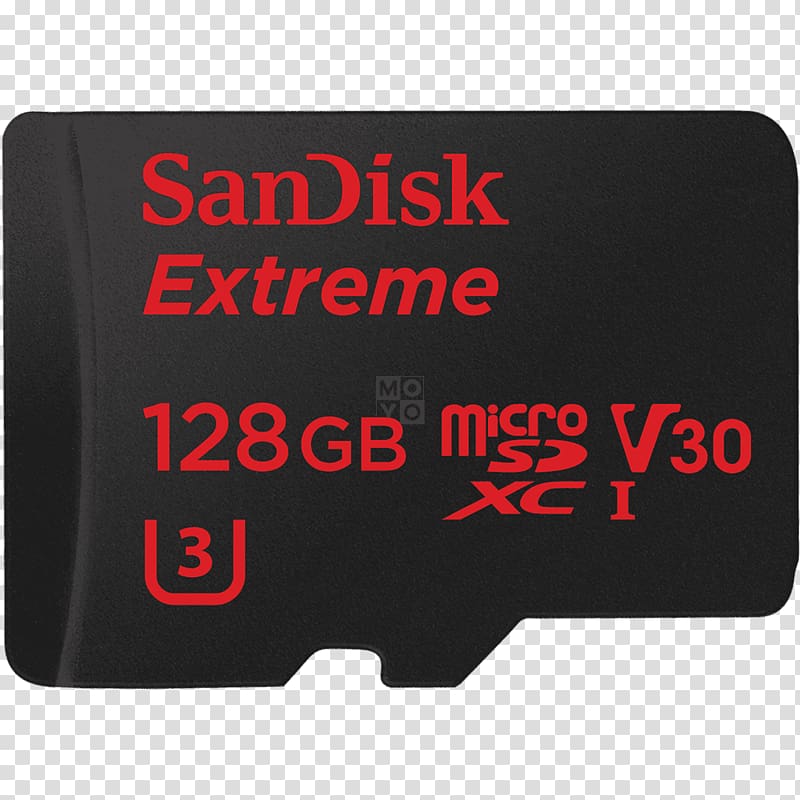 MicroSD Secure Digital SanDisk Flash Memory Cards SDXC, memory card transparent background PNG clipart