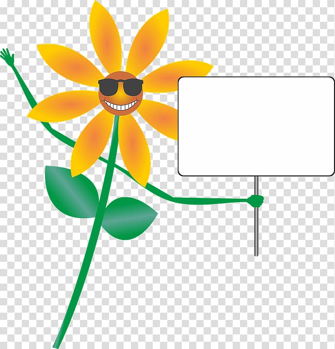 Postcard Birthday Addressee Cousin Uncle, Sunflower Smile Tips transparent background PNG clipart