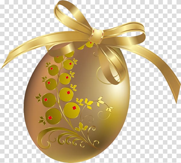 Easter egg Stuffing Soufflxe9, Golden egg decorative pattern transparent background PNG clipart