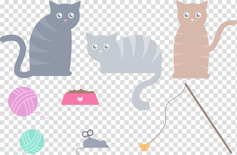 Cat food Kitten , Cartoon cat transparent background PNG clipart