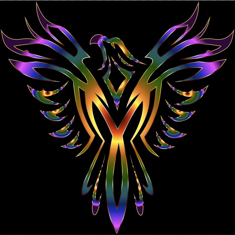 Phoenix Line art Desktop Color, Phoenix transparent background PNG clipart