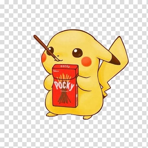 Pikachu Otaku Pocky Pokémon Anime, pikachu transparent background PNG clipart