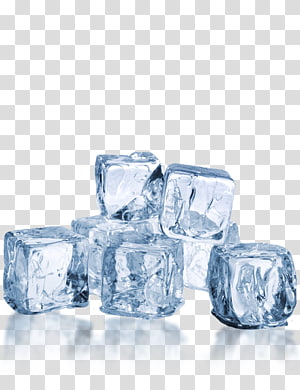 One Big Ice Cube And Three Small Ice Cubes, Ice Cream Brick, Solid Ice,  Water Ice Crystals PNG Transparent Image and Clipart for Free Download