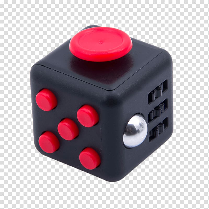 Fidget Cube Fidgeting Fidget spinner Red, fidget spinner transparent background PNG clipart