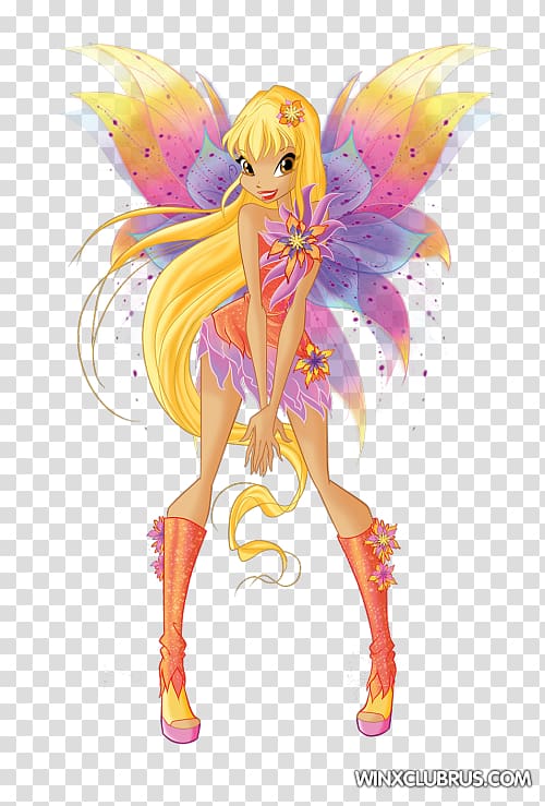 Fairy Stella Musa Music Save the First Dance, Winx Club Season 2 transparent background PNG clipart