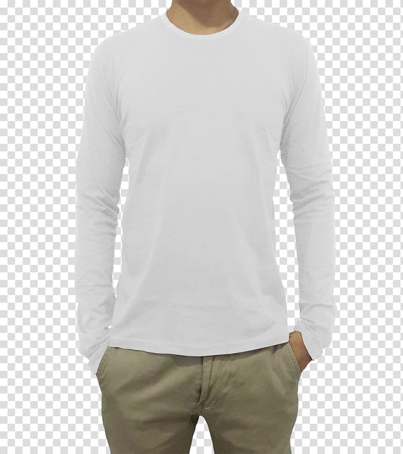 T-shirt White Clothing Raglan sleeve Distro, kaos putih transparent