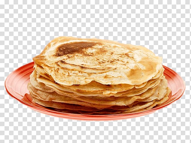 hot cakes on plate, Pancake on Plate transparent background PNG clipart