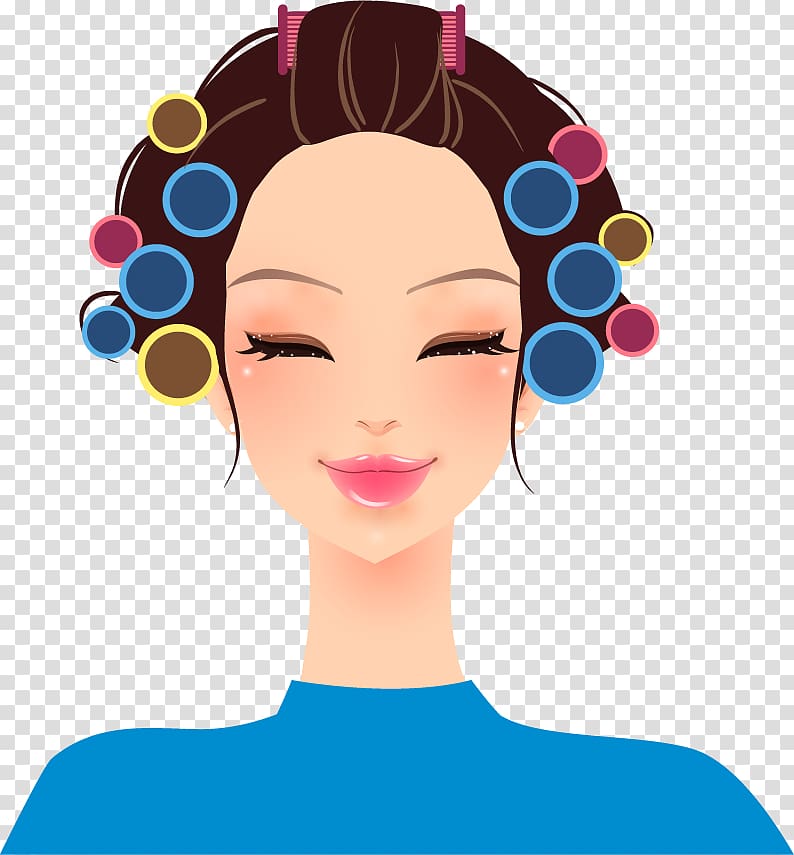 Female Girl Beauty, Hot fashion girl hair transparent background PNG clipart