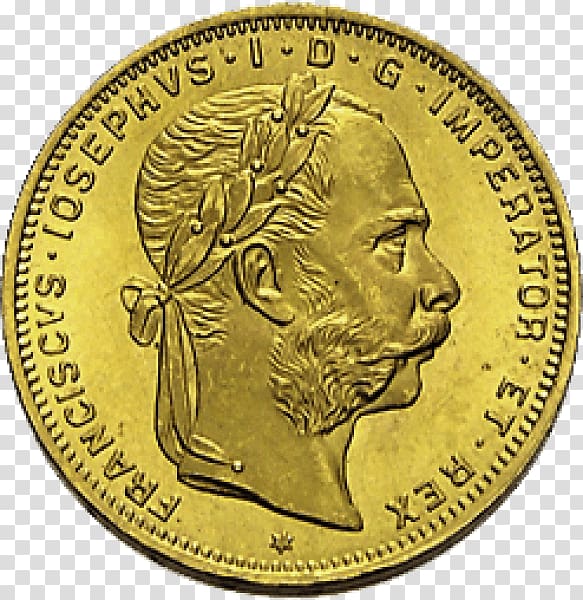 Austrian Mint Ducat Gold coin, gold transparent background PNG clipart