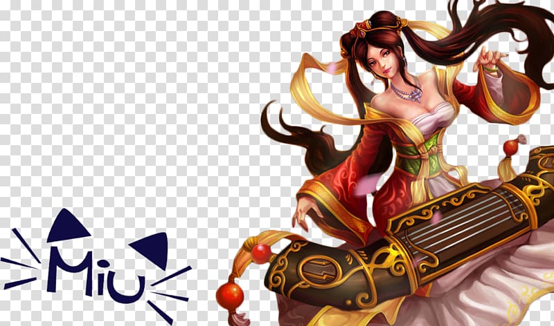 League of Legends Art Painting Guqin, League of Legends transparent background PNG clipart