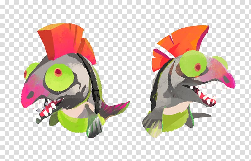 Splatoon 2 Nintendo Switch YouTube Chum salmon, Salmon Run transparent background PNG clipart