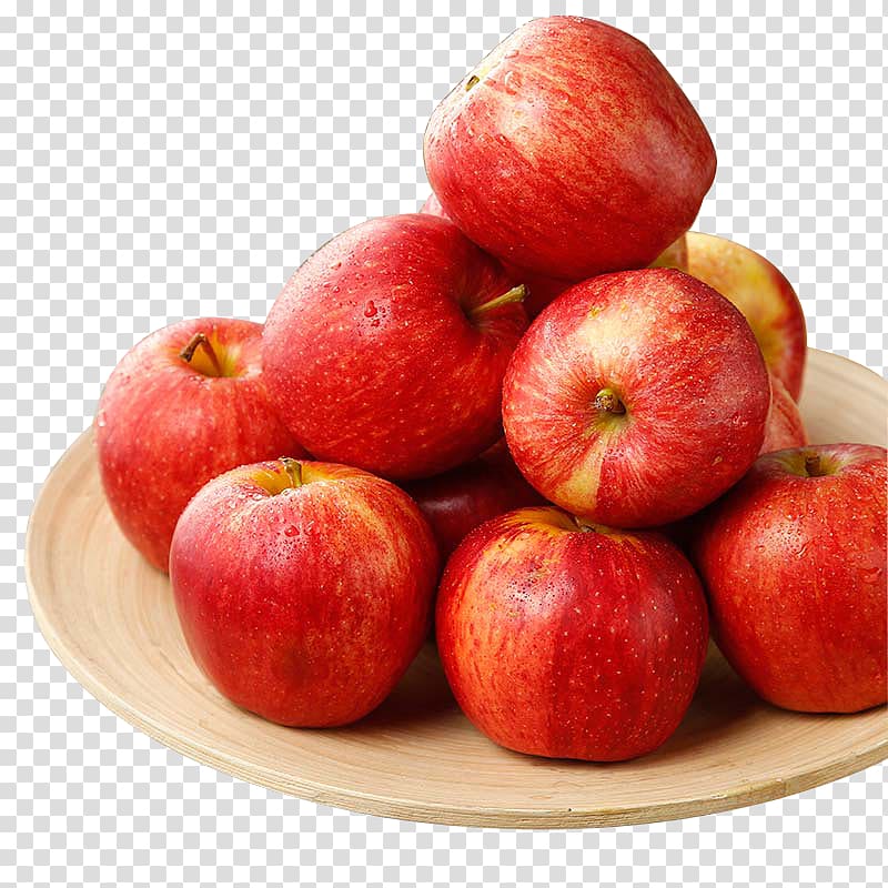 Apple Fruit Auglis, Fresh tempting red apple transparent background PNG clipart