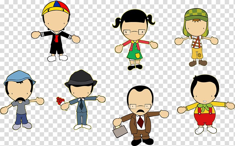 El Chavo del Ocho Drawing Mexicans, others transparent background PNG clipart