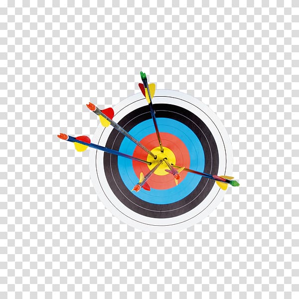 Target archery, design transparent background PNG clipart