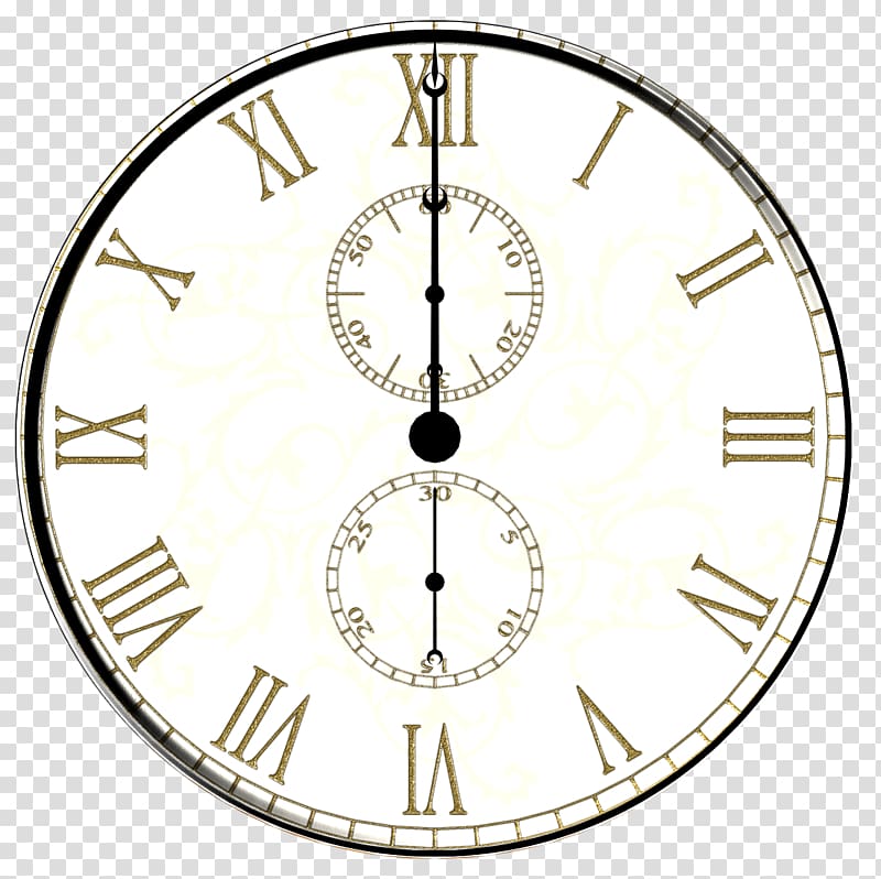 Clock face Wall decal Cuckoo clock Alarm clock, Retro Clock transparent background PNG clipart