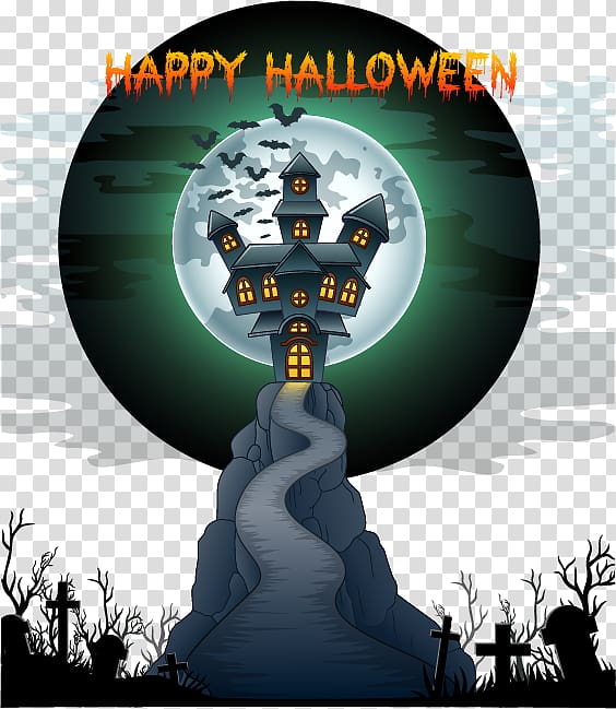 Illustration, Halloween material exquisite creative advertising transparent background PNG clipart