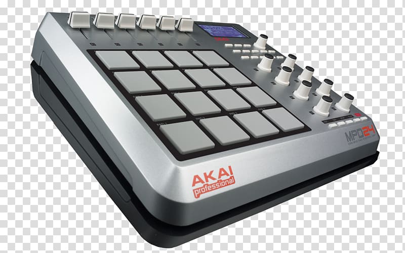 Music Production Controller Akai MIDI Controllers Musical Instruments, drum transparent background PNG clipart
