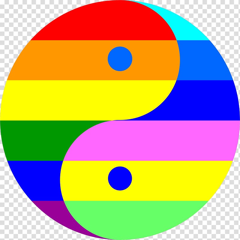 Rainbow Dash I Ching Yin and yang , yin yang transparent background PNG clipart