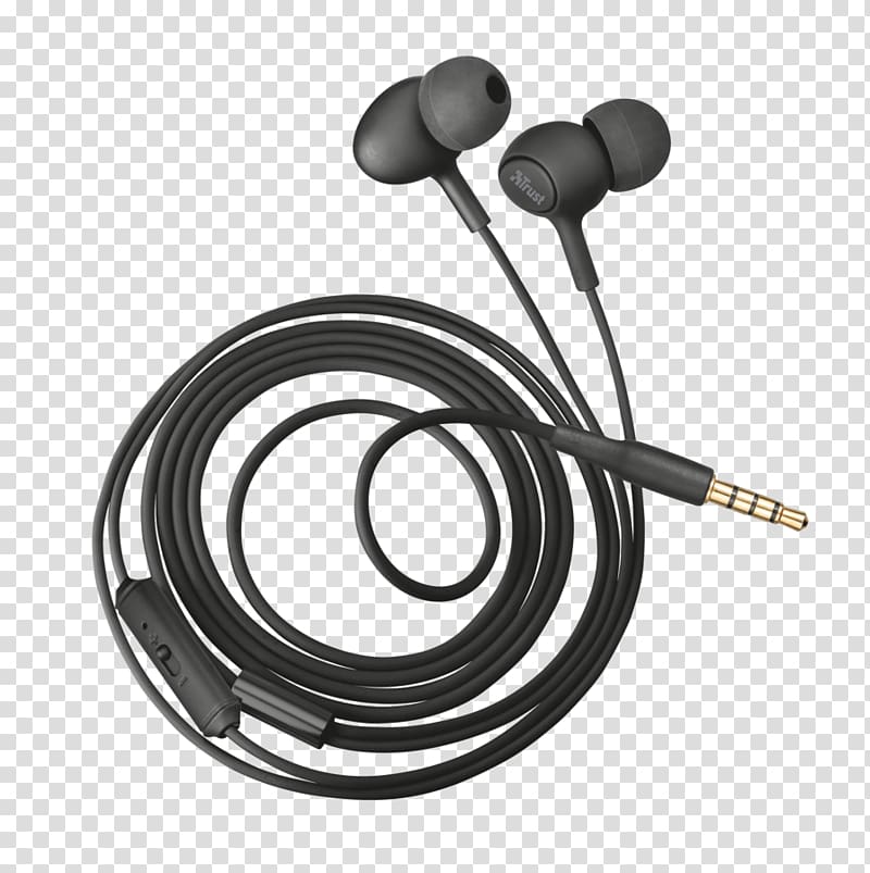 Microphone Headphones Laptop Headphone trust urban ziva Trust PC headset 3.5 mm jack Corded, microphone transparent background PNG clipart