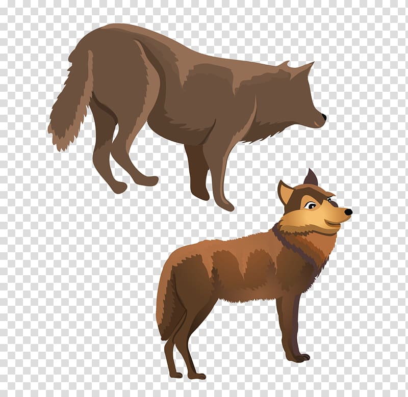 Dog Cartoon, Mouse painted wolf cartoon material transparent background PNG clipart