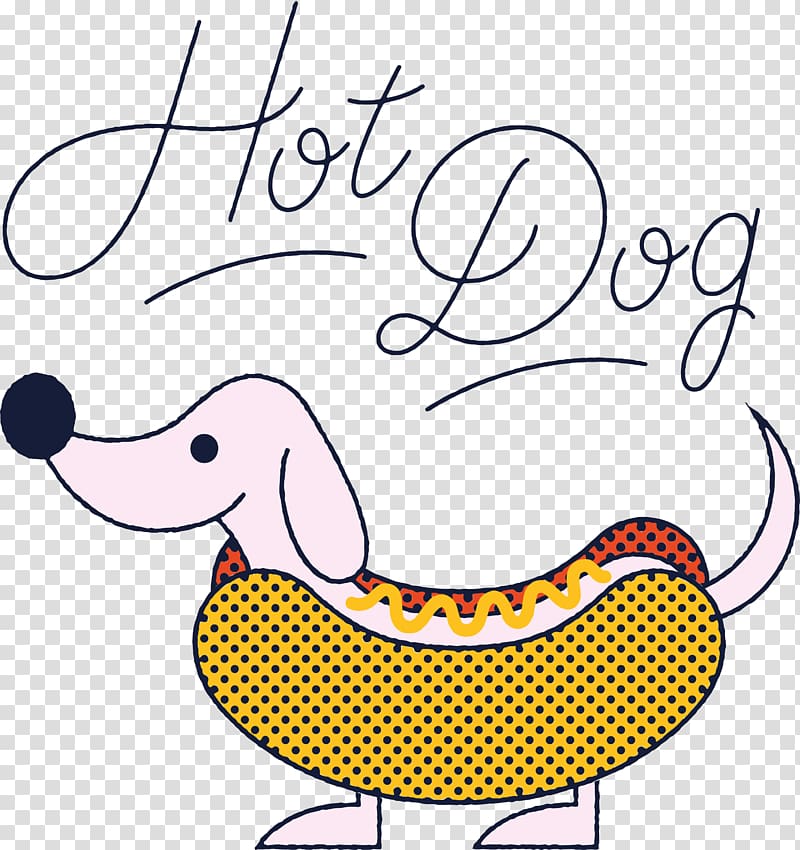 Dachshund Hot dog Take-out , hot dog transparent background PNG clipart